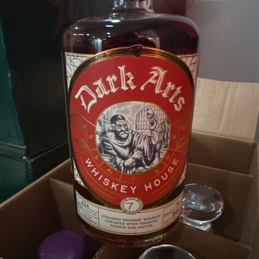 Dark Arts Toasted French Oak Stave Fire and Iron