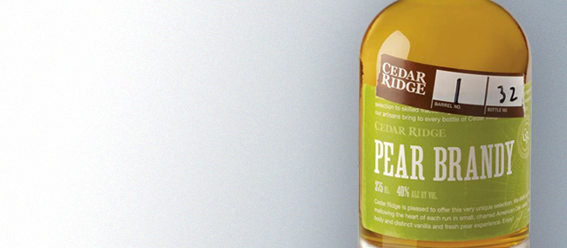 Cedar Ridge Pear Brandy