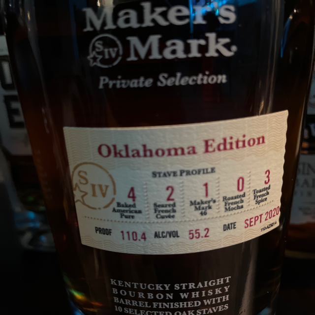Makers Mark Oklahoma Edition