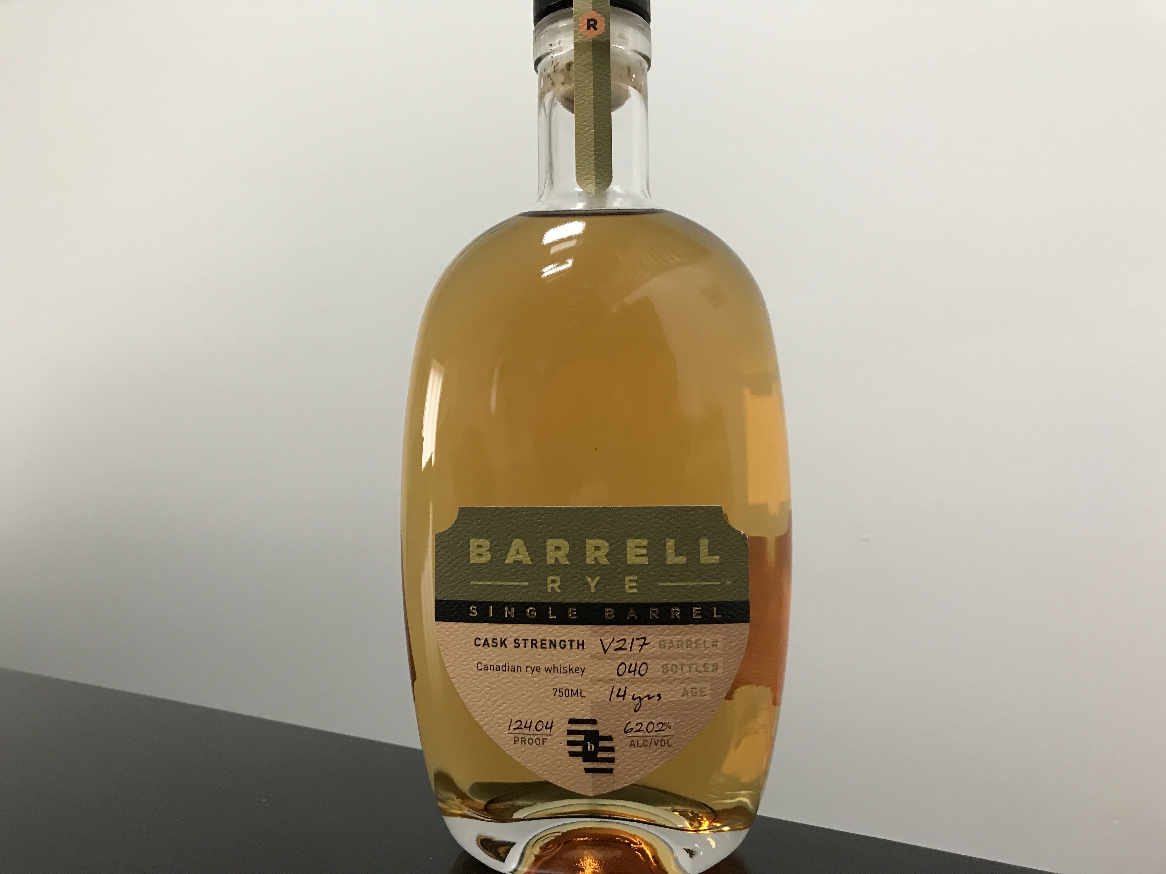Barrell Rye Single Barrel #V217