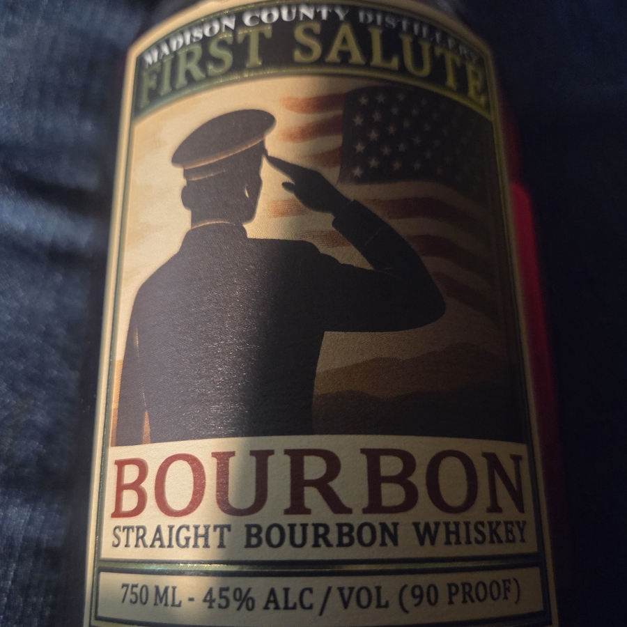 Madison County Distillery First Salute Straight Bourbon