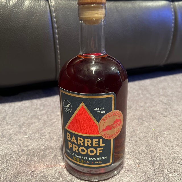 Cardinal Spirits Barrel Proof Liquor Barn Store Pick