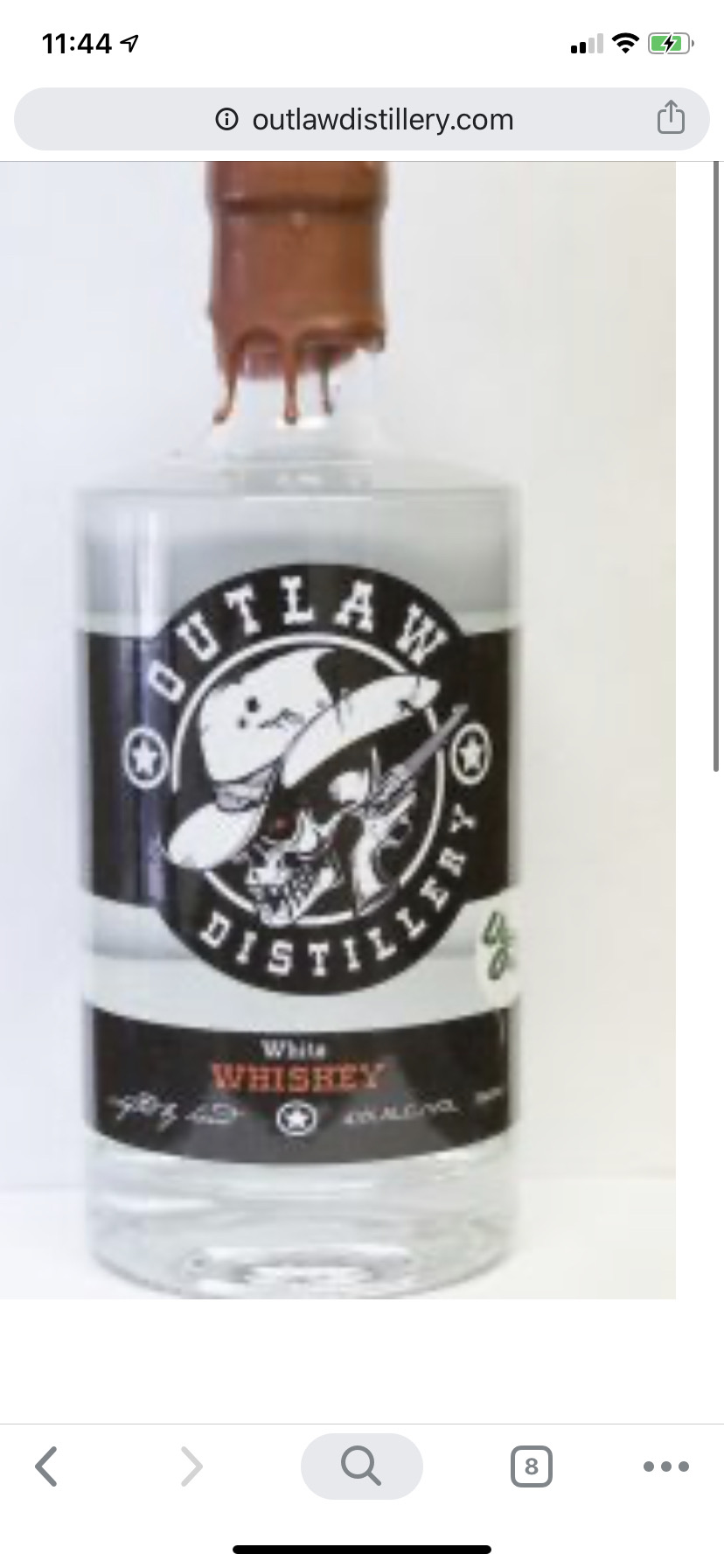 Outlaw Distillery Bourbon Whiskey
