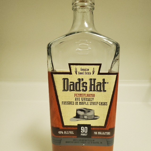 Dad's Hat Pennsylvania Rye Whiskey Finished In Maple Syrup Casks
