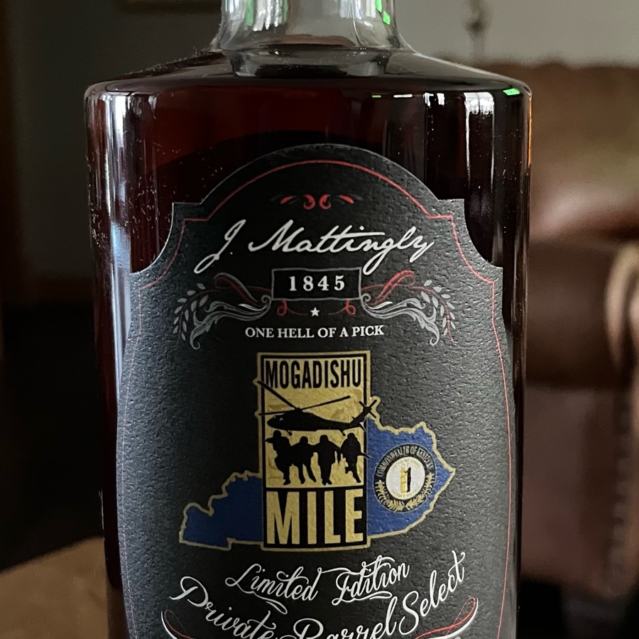 Mogadishu Mile Limited Edition Private Barrel Select 187 of 500
