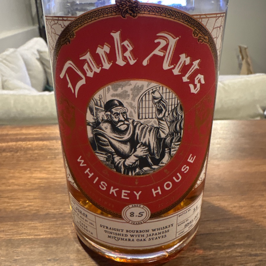 Dark Arts Straight Bourbon Whiskey Finished with Japanese Mizunara Oak Staves