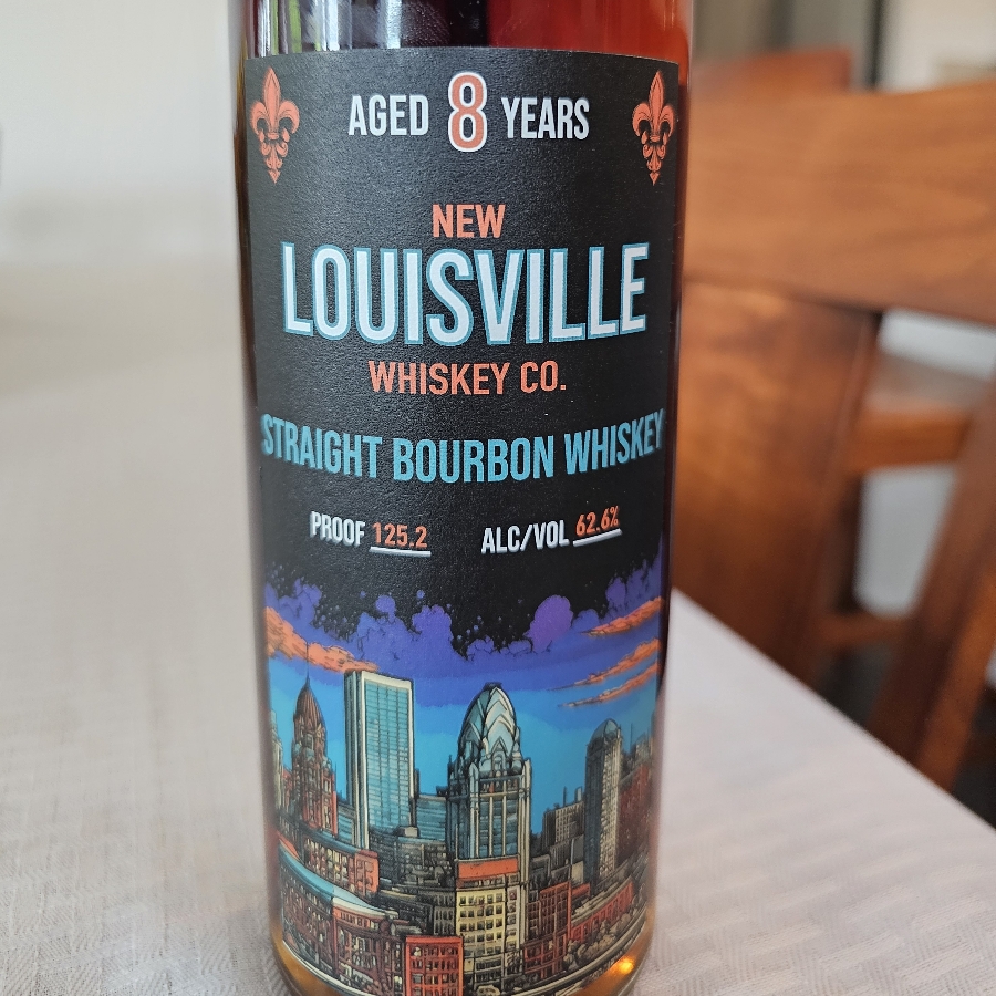 New Louisville Whiskey Co Straight Bourbon Whiskey Southern Punch