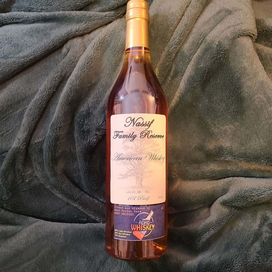 Nassif Family Reserve American Whiskey (Blended by ADHD)