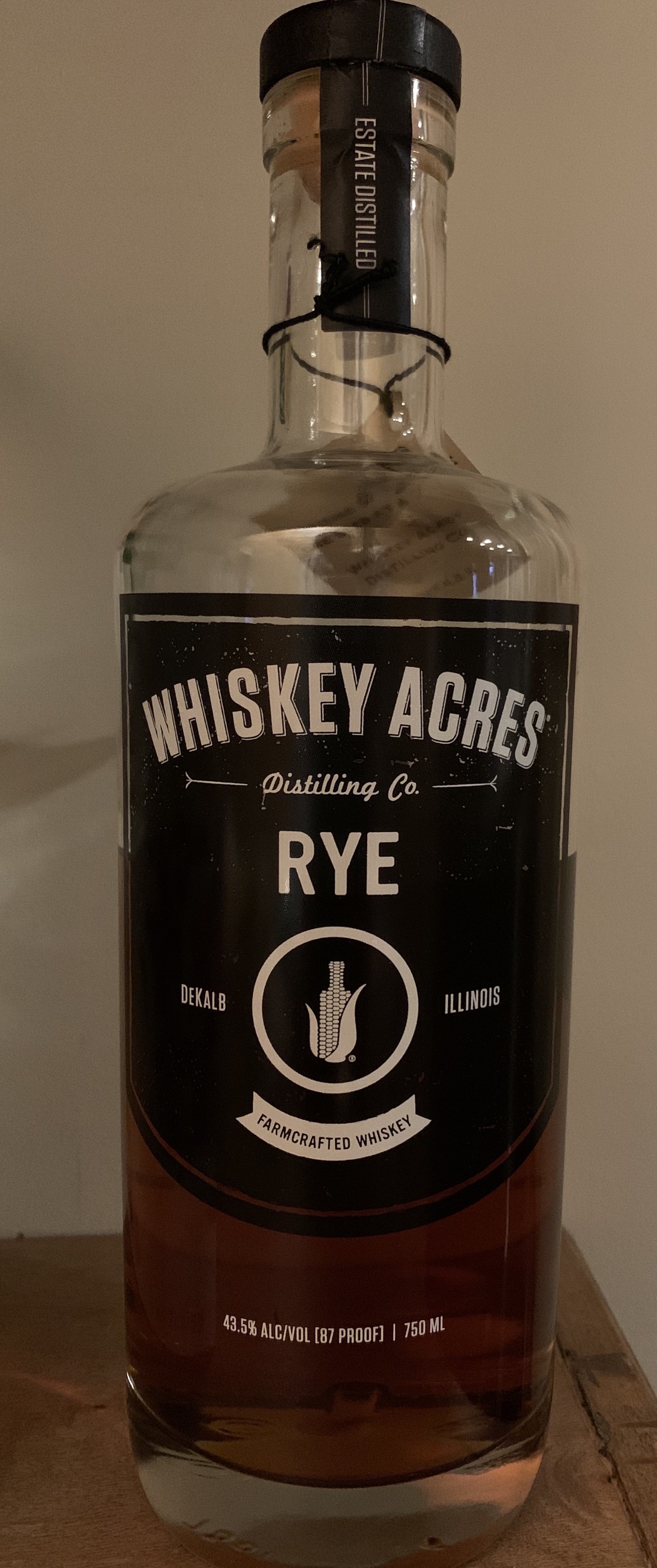Whiskey Acres Rye