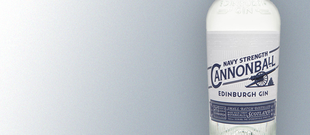 Edinburgh Navy Strength Cannonball Gin