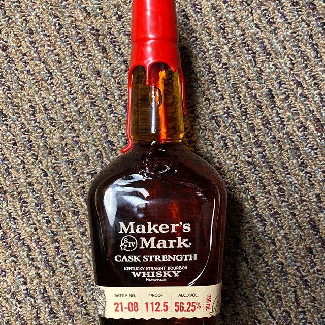 Maker's Mark Cask Strength Batch 21-08 (112.5 Proof)