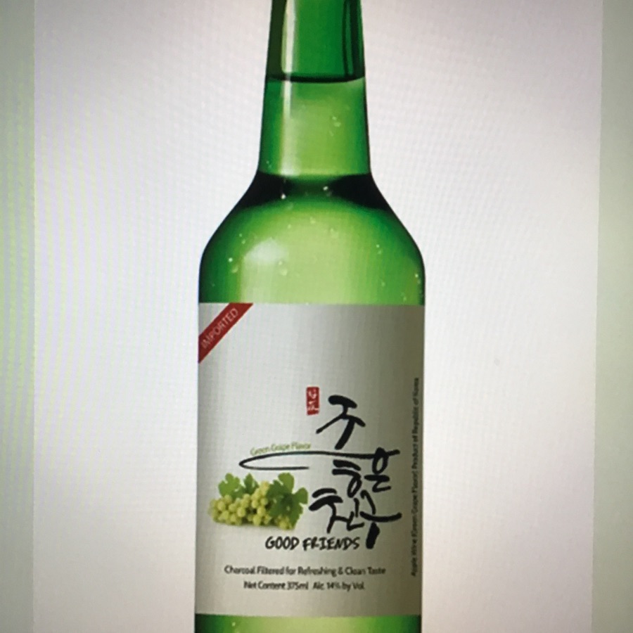 Good Friends Green Grape Soju