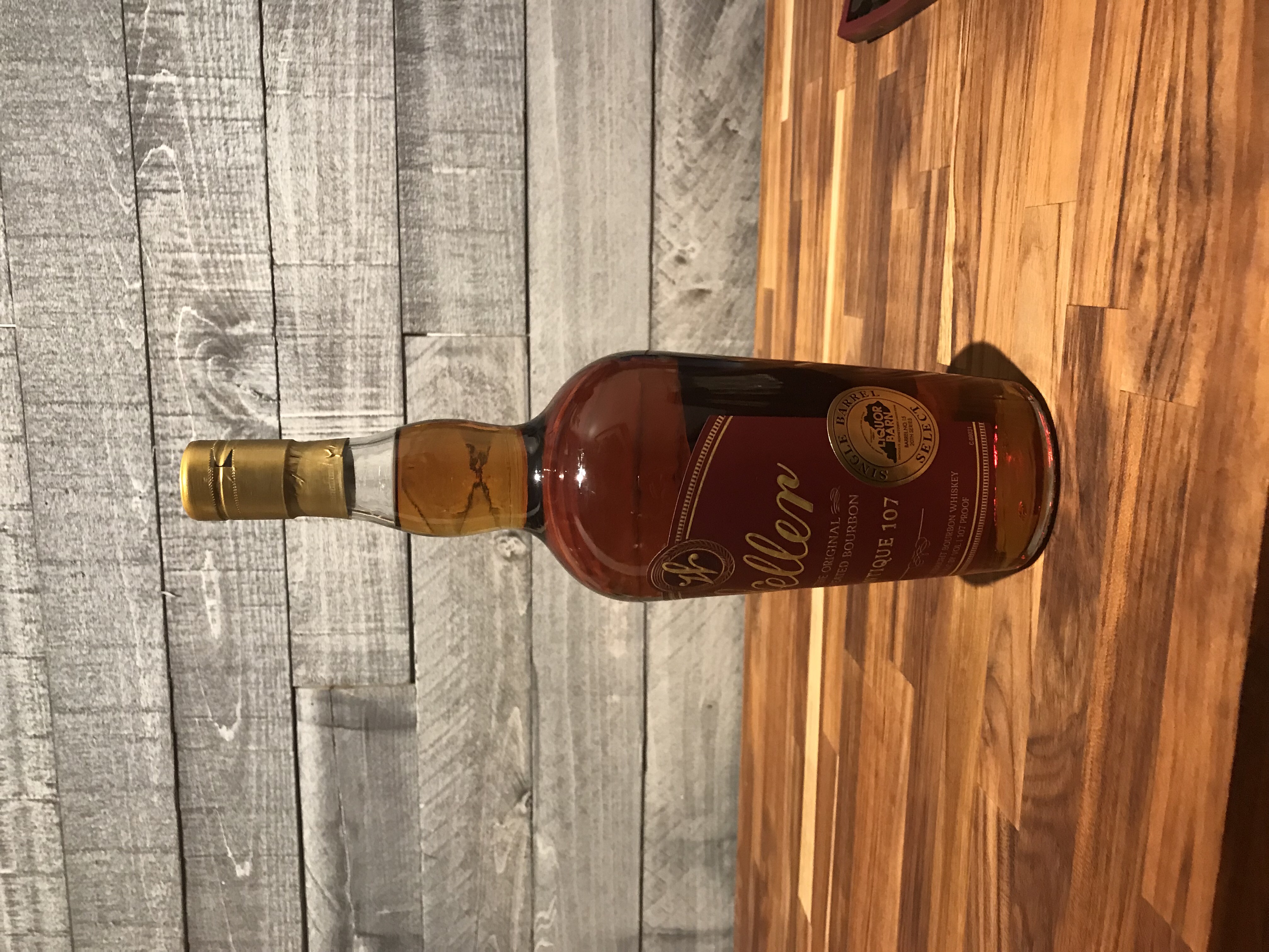 Weller Antique 107 Single Barrel No.15 20th series select