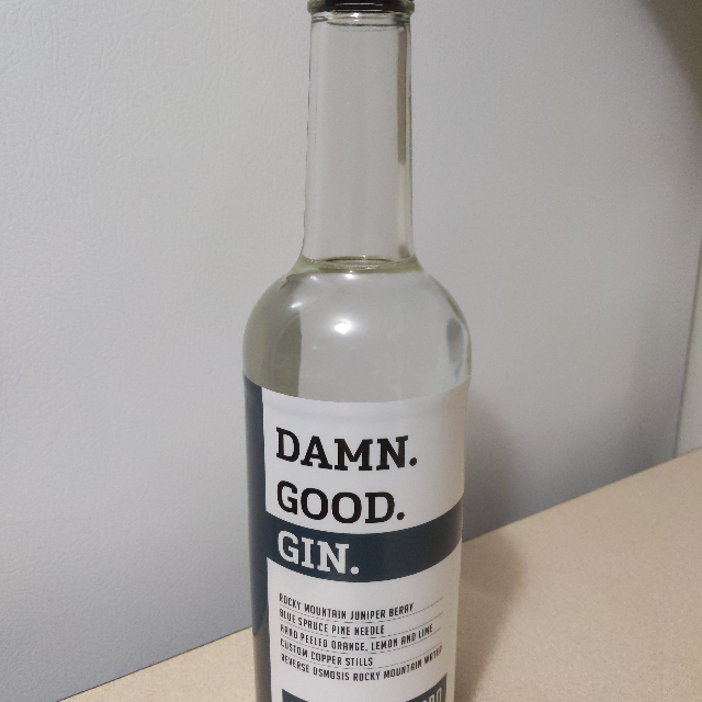 Damn Good Gin