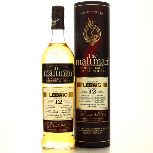 The Maltman Ledaig 2007 12 Year Old
