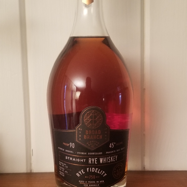 BROAD BRANCH STRAIT RYE WHISKEY
