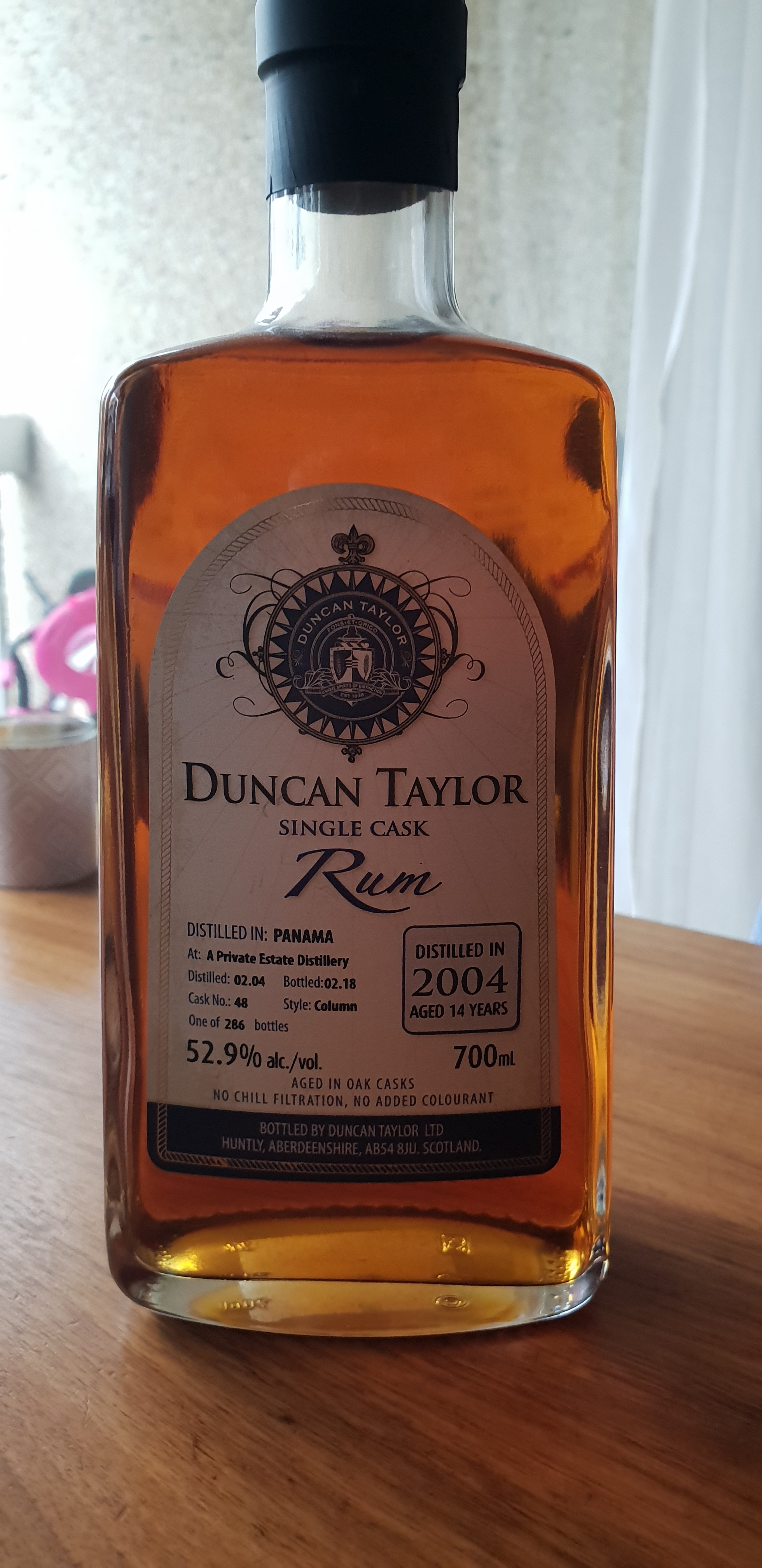 Duncan Taylor singles cask Rum