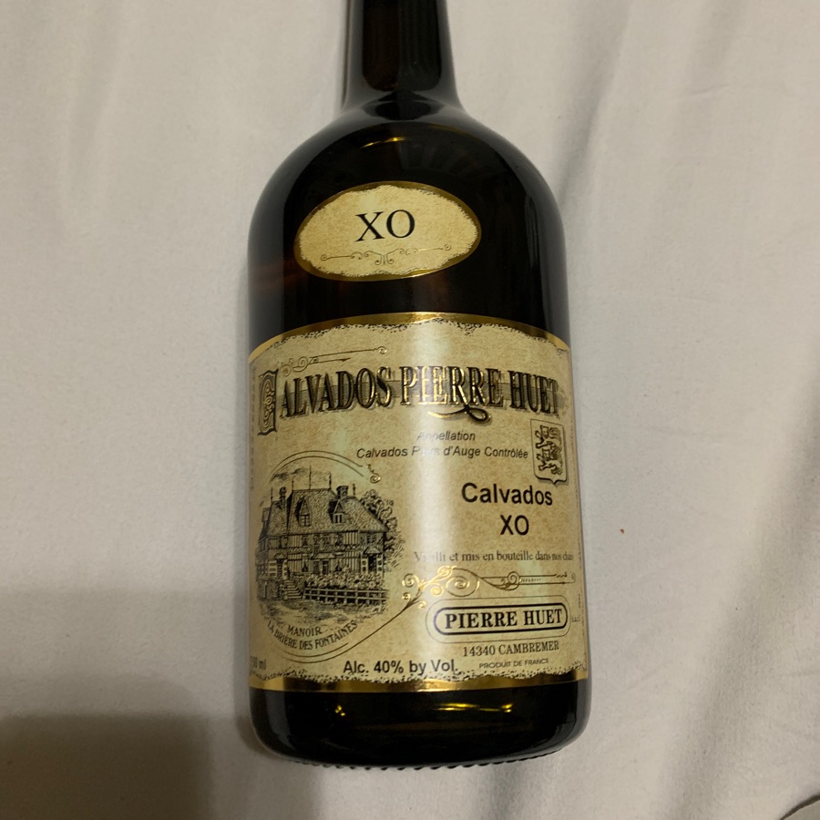 pierrre huet calvados 8 year XO