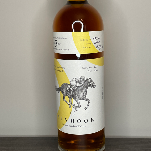 Pinhook 5 Year Bourbon War True Single Barrel/Vertical Series (Breaking Bourbon #46)