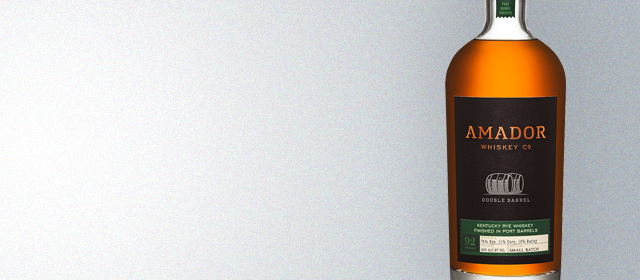 Amador Double Barrel Rye Port Barrel Finish