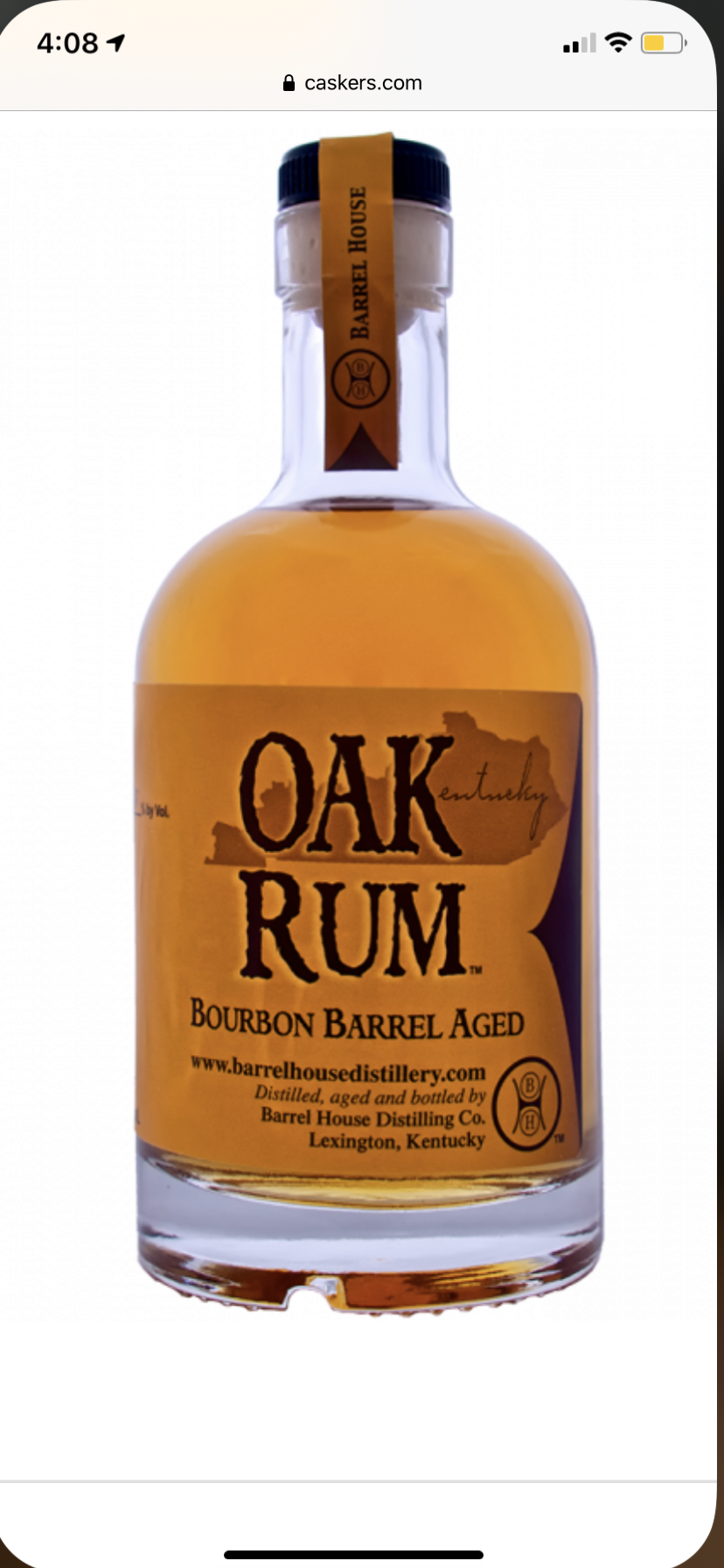 Oak rum