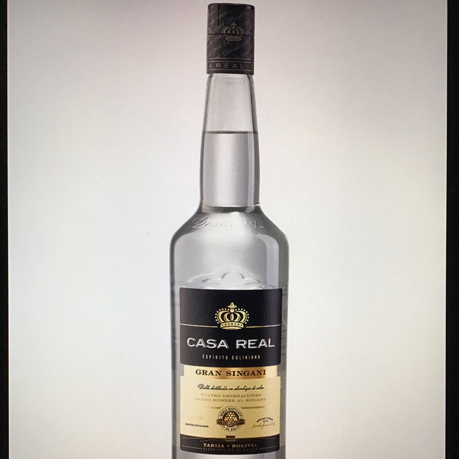 Gran Singani Casa Real Etiqueta Negra