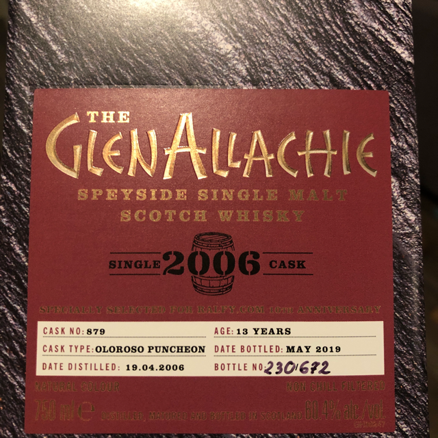 GlenAllachie 2006 Single cask