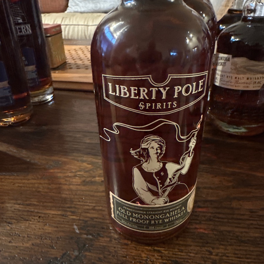 Liberty Pole Old Monogahela Full Proof Rye Whiskey