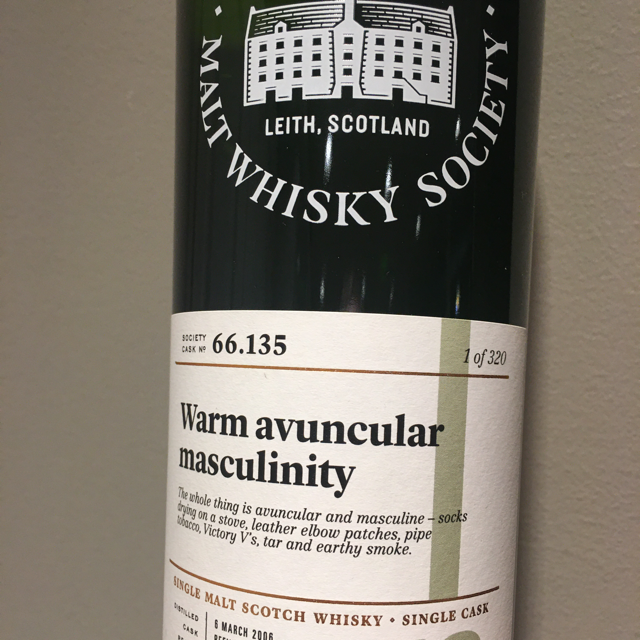 SMWS 66.135 Warm Avuncular Masculinity