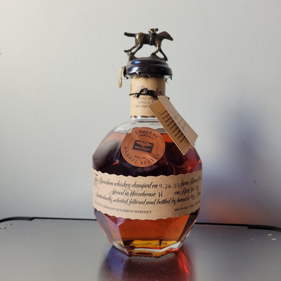 PWS with White Eagle Liquor Blanton's Barrel Select #150 WH #8 Rick #58