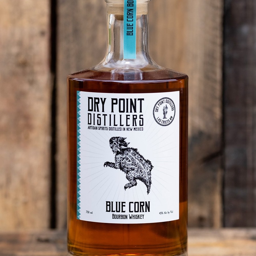 Dry Point Distillers Blue Corn Bourbon