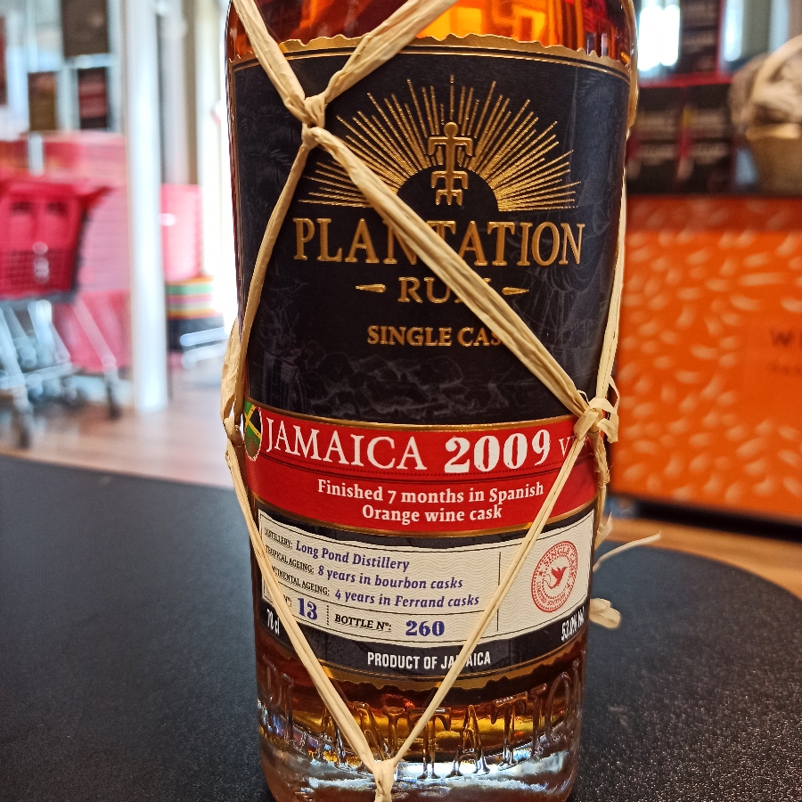 Plantation Jamaica 2009 Spanish Orange Wine Cask Finish