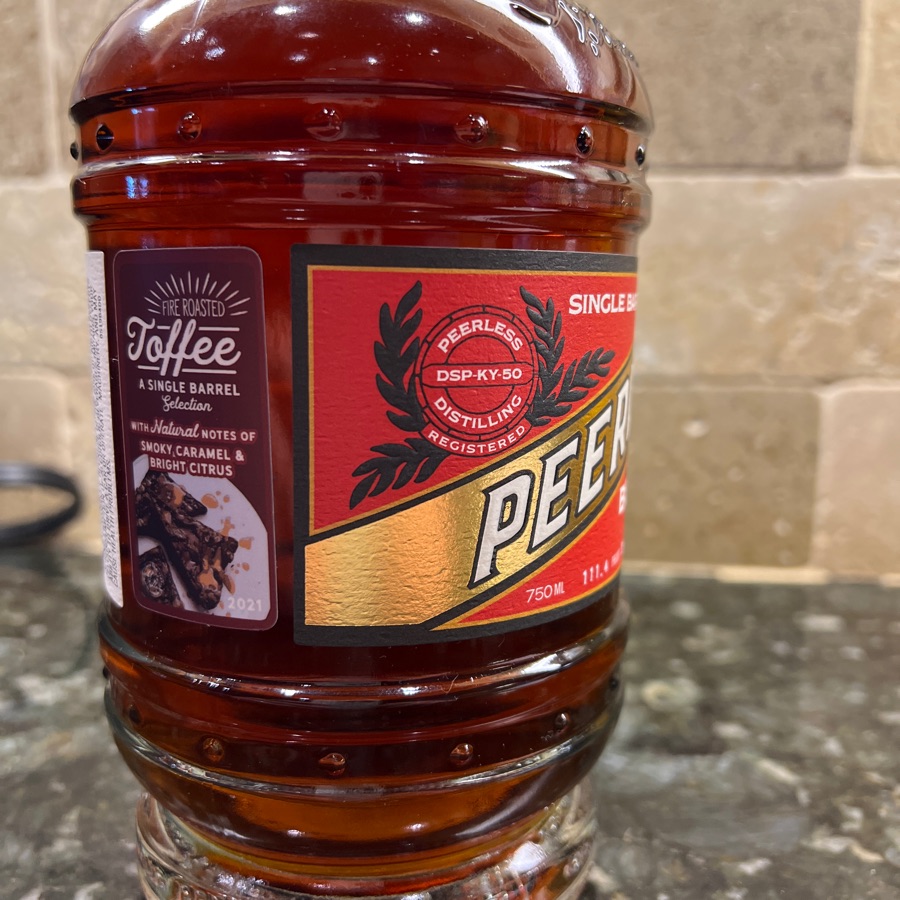 Peerless Single Barrel Selection "Fire Roasted Toffee"