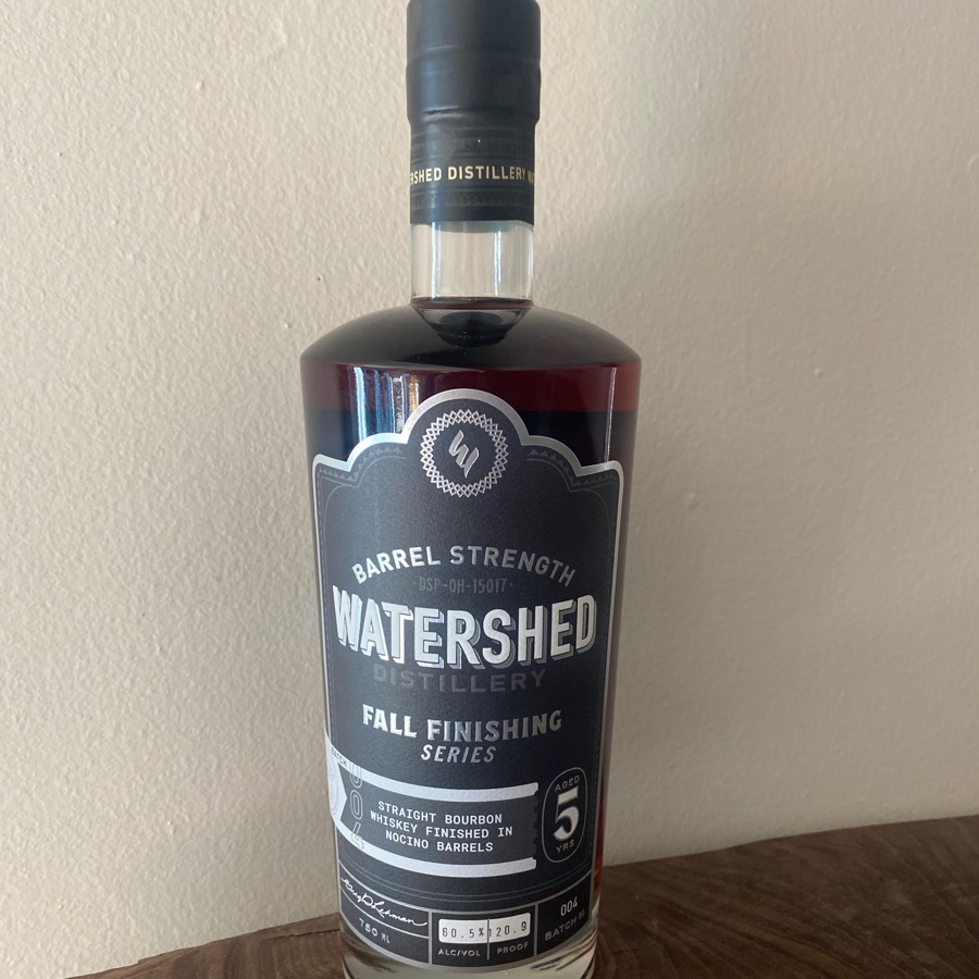 Watershed Fall Finishing Series Nocino Barrels Batch 004
