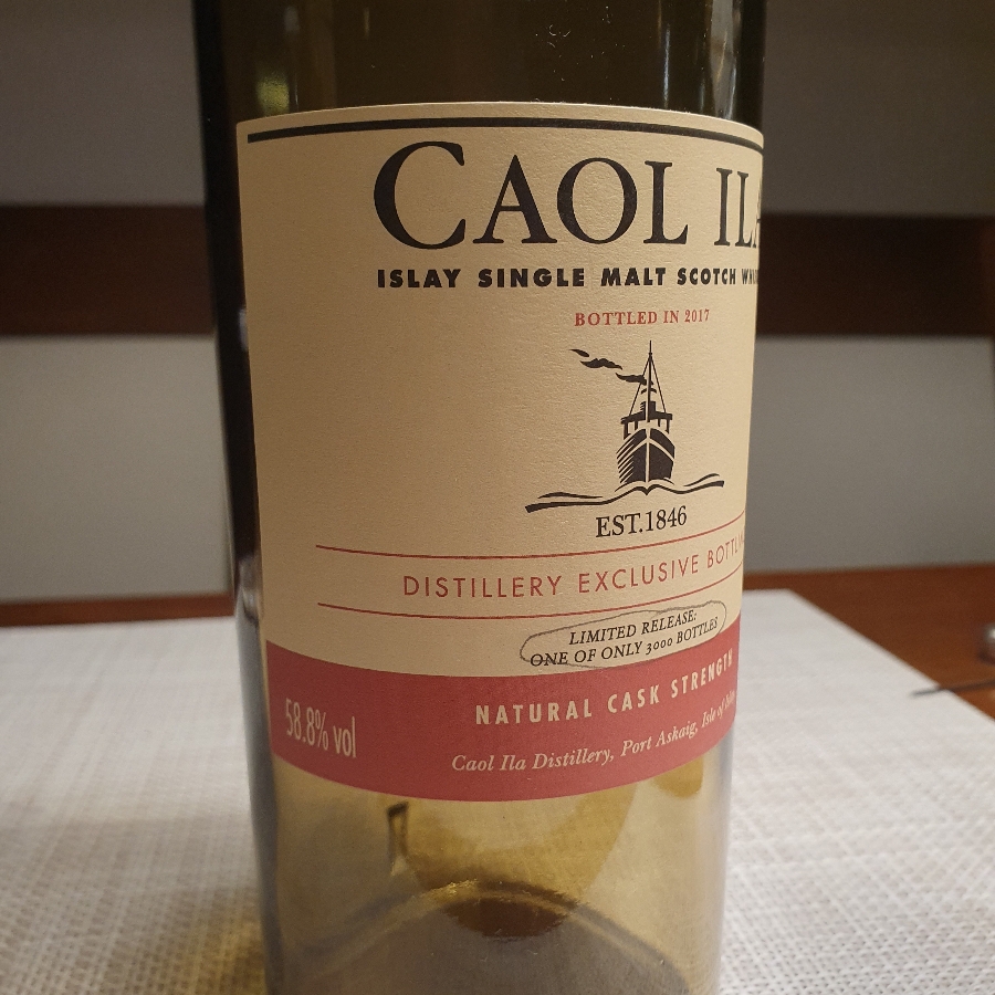 caol ila natural cask strenght 2017