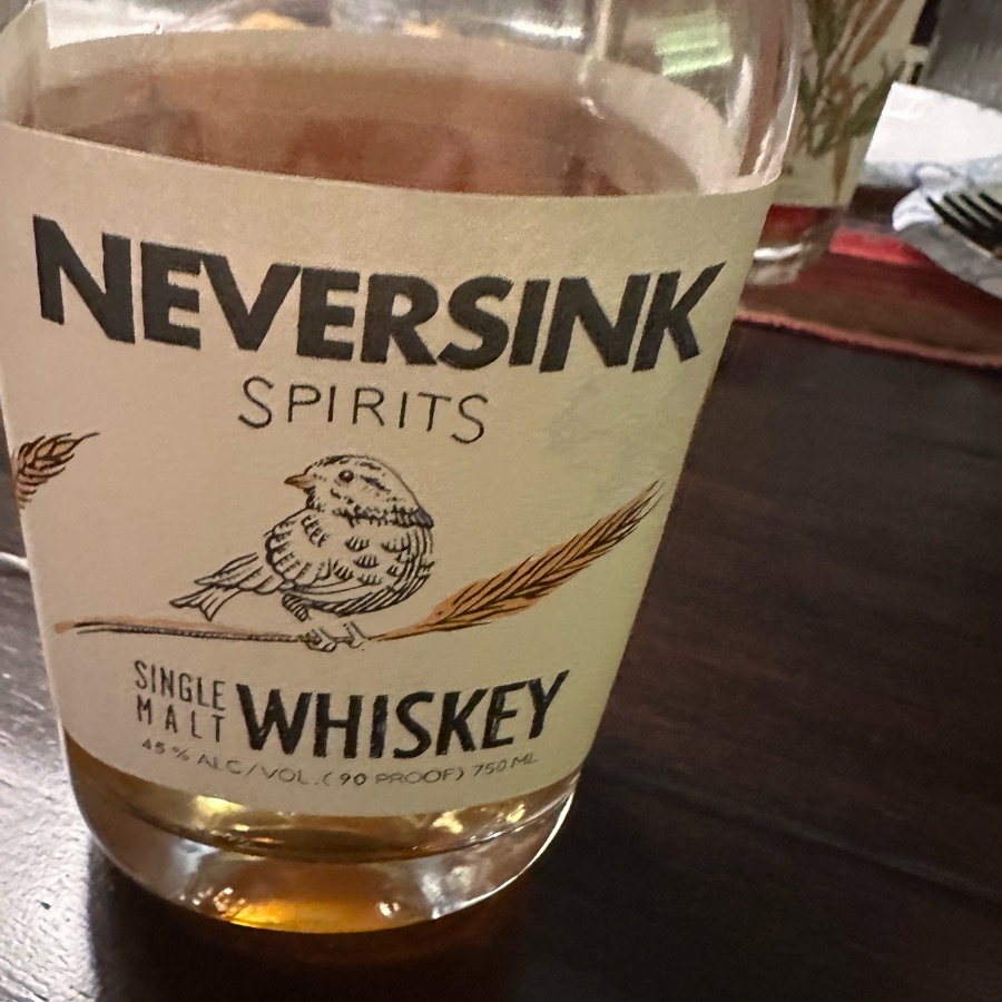 Neversink Single Malt Whiskey