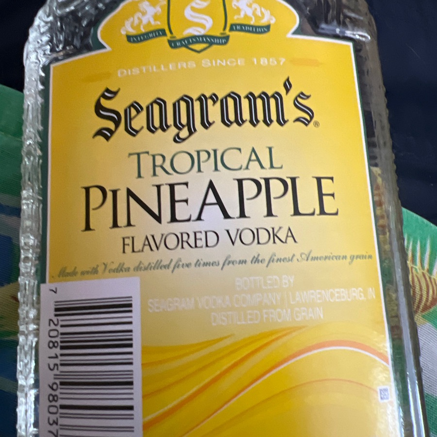 Seagram's Tropical Pineapple Vodka