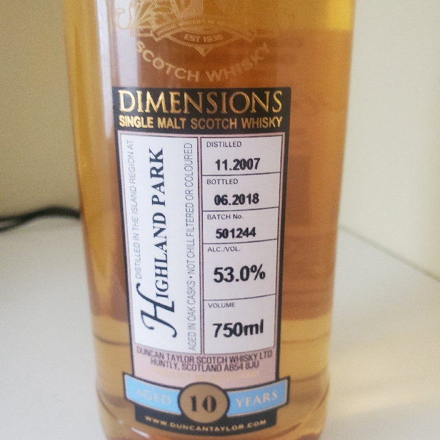 Duncan Taylor Dimensions Highland Park 10