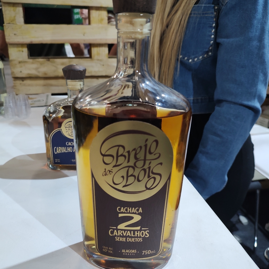 CACHAÇA BREJO DOS BOIS SÉRIE DUETOS 2 CARVALHOS EXTRA PREMIUM