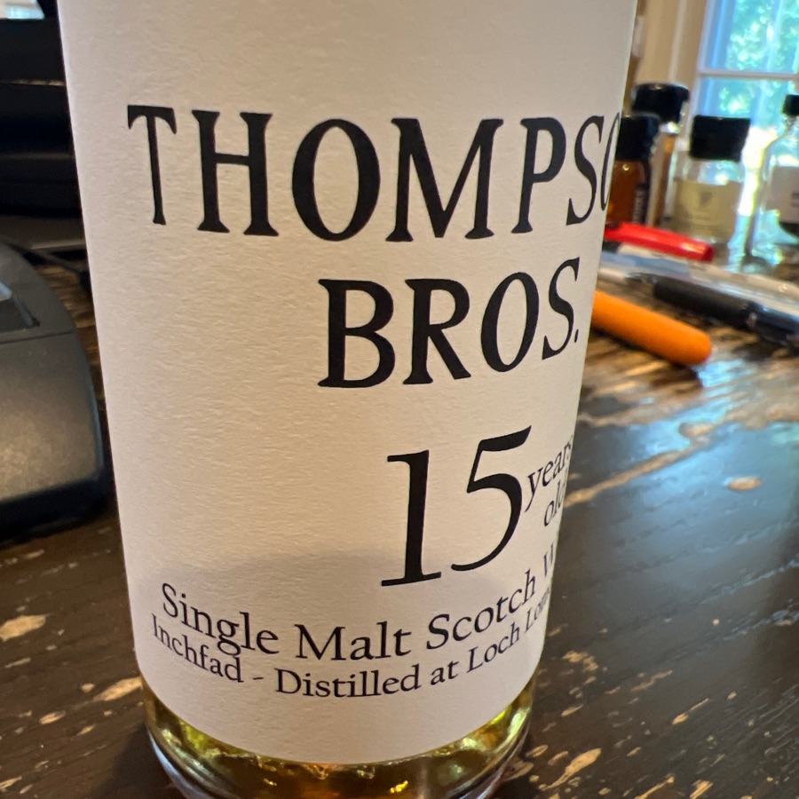 Inchfad 15 yr by Thompson Brothers