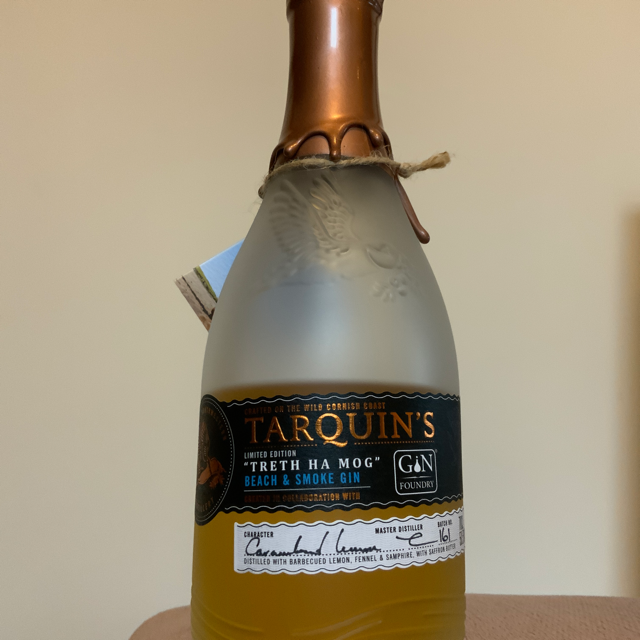 Tarquin's Beach & Smoke Gin