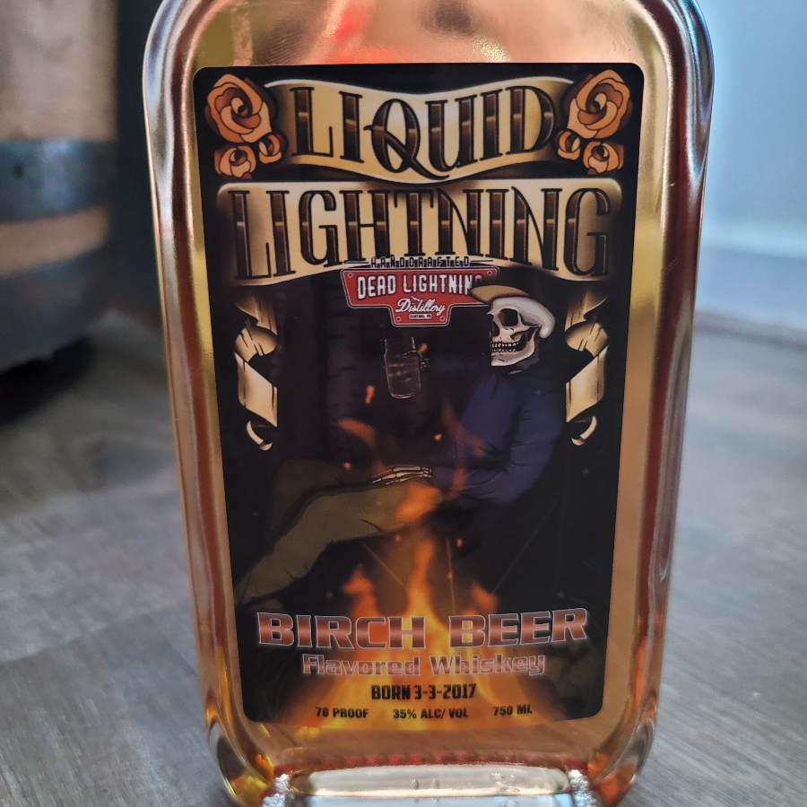 Dead Lightning Distillery Birch Beer Flavored Whiskey