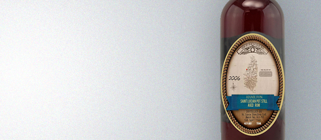 Hamilton Saint Lucian Pot Still Rum 2006