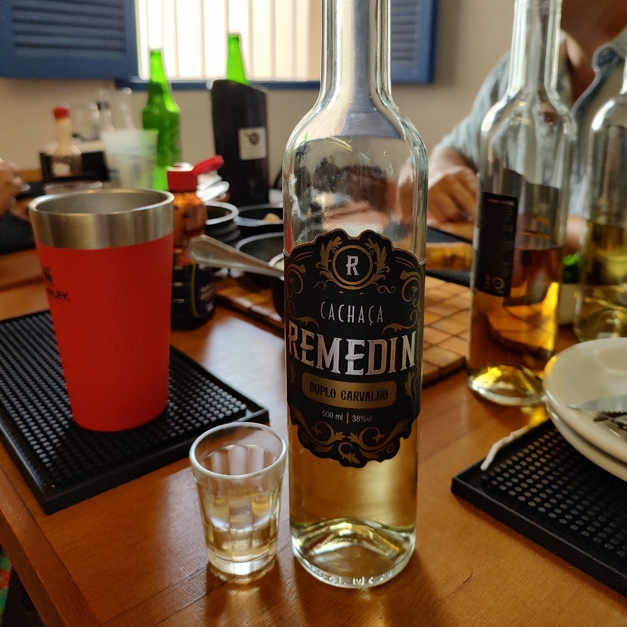 CACHAÇA REMEDIN DUPLO CARVALHO