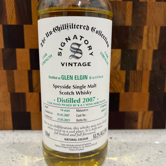 Glen Elgin Signatory 2007