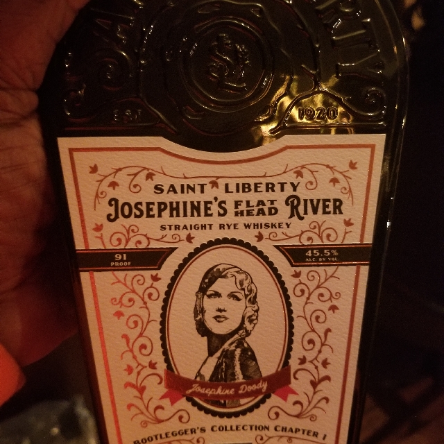 Saint Liberty Josephine's Flat Head River Straight Rye