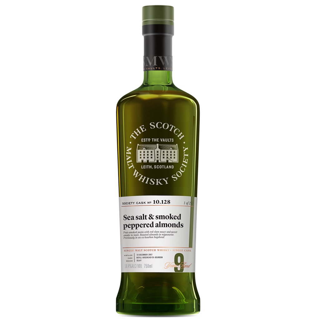 Sea salt & smoked peppered almonds 10.128 (SMWS)