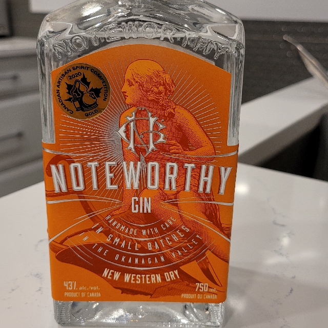The Dubh Glas Distillery Noteworthy Gin