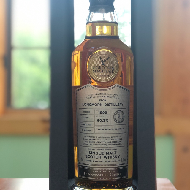 Longmorn 1999 19 Year Connoisseurs Choice Cask Strength (Gordon & MacPhail)