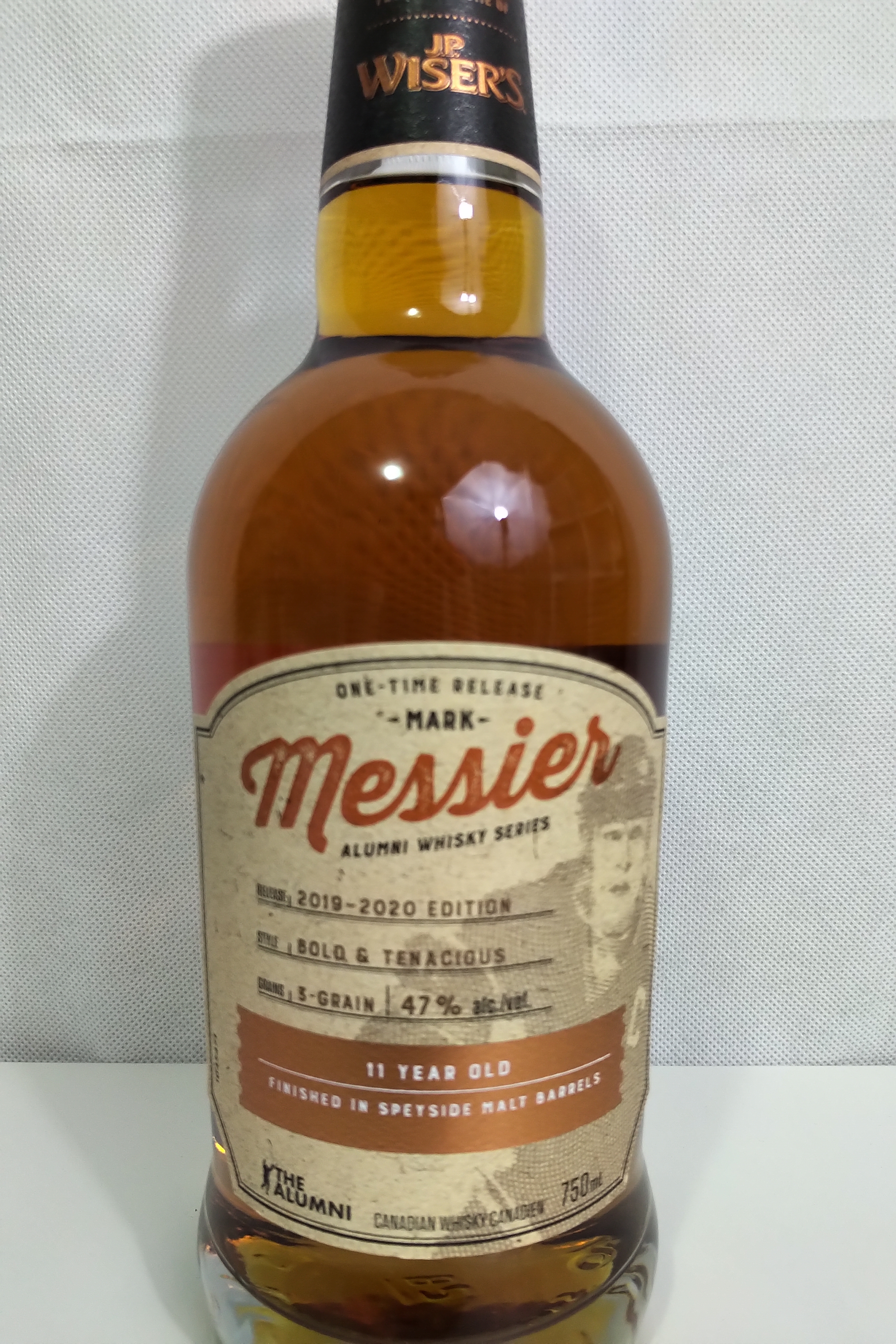 J.P. Wiser's Alumni Whisky Series Mark Messier